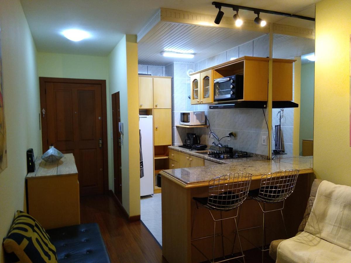 Kitnet Plaza Serrana Apartment Canela Exterior foto
